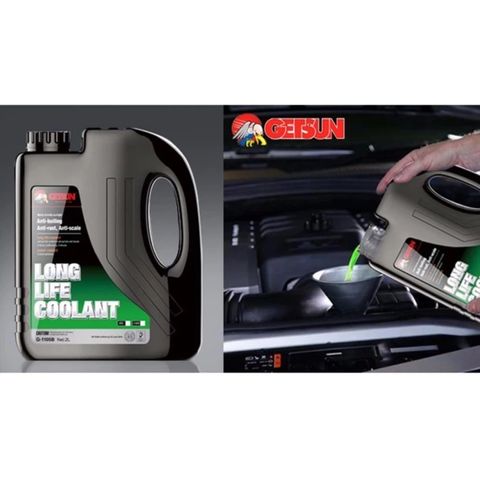 Dung dịch làm mát động cơ Getsun 2L - Chống ăn mòn và gỉ sét cho xe ô tô, an toàn và hiệu quả trong mọi điều kiện khí hậu