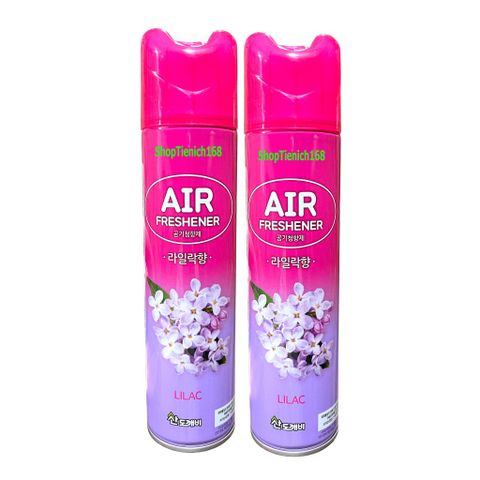 Bộ 2 Nước Hoa Xịt Phòng Sandokkaebi 370ML - Hương Oải Hương Tươi Mát, Khử Mùi An Toàn cho Không Gian Sống
