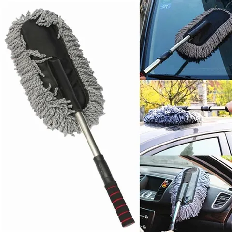Chổi Lau Rửa Xe Ô Tô Cao Cấp Sợi Dầu TI39 - Dụng Cụ Vệ Sinh Xe Hơi Chắc Chắn, Tiện Lợi và Đa Năng