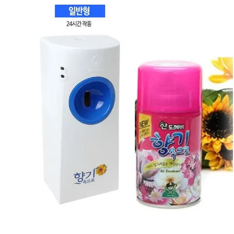 Combo Máy Xịt Phòng Tự Động Hàn Quốc + Chai Xịt Sadokabi Hương Cafe - Thiết Bị Làm Thơm Hiện Đại, Tiện Lợi Cho Không Gian Sống