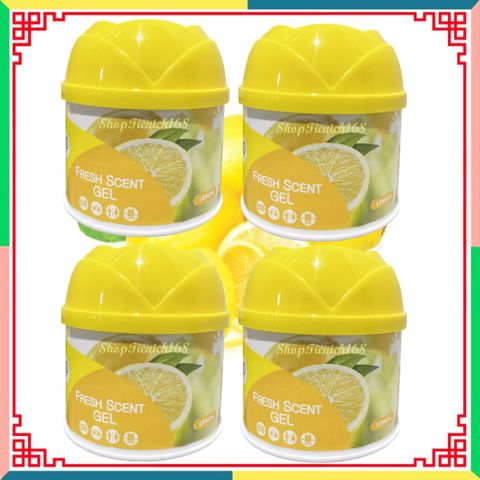 Sáp Thơm Phòng Hando 87g - Hương Chanh Tươi Mát, Khử Mùi, Tạo Không Gian Trong Lành Cho Nhà Cửa, Văn Phòng, Xe Hơi