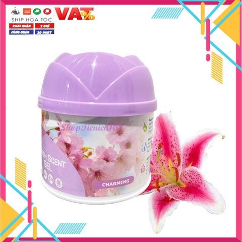 Sáp Thơm Phòng Hando 87g - Hương Chanh Tươi Mát, Khử Mùi, Tạo Không Gian Trong Lành Cho Nhà Cửa, Văn Phòng, Xe Hơi