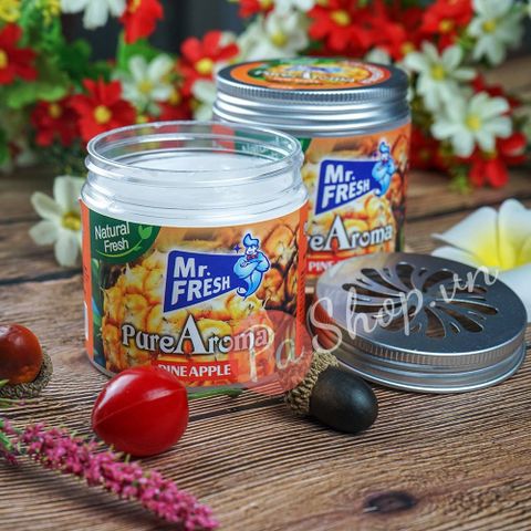 Sáp Thơm Phòng Khử Mùi Pure Aroma 230g - Hương Dứa Tự Nhiên, Khử Mùi Hiệu Quả, Thơm Dịu Nhẹ cho Không Gian Nhỏ