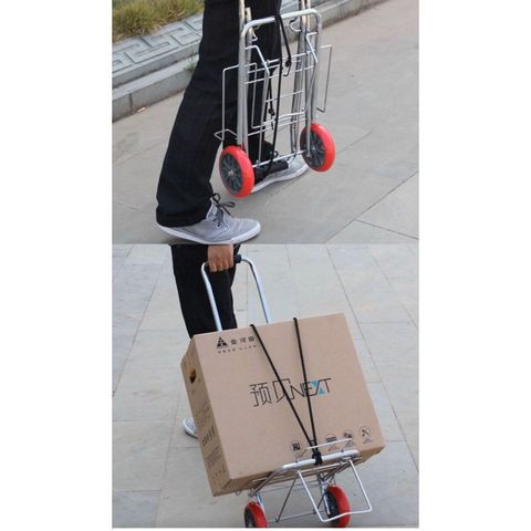 Xe đi chợ,kéo hàng đẩy đồ rất nhẹ nhàng đa năng i nốc 304% 376404