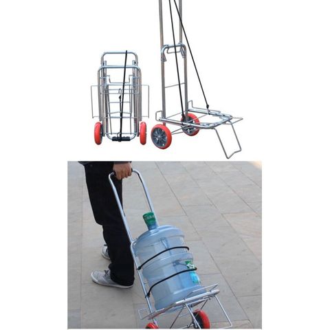 Xe đi chợ,kéo hàng đẩy đồ rất nhẹ nhàng đa năng i nốc 304% 376404