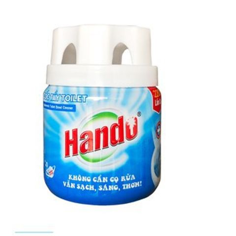 Chai Thả Bồn Cầu Hando 200g - Tẩy Rửa Diệt Khuẩn, Giúp Toilet Sạch Sẽ Không Cần Cọ Rửa, Tiết Kiệm Thời Gian