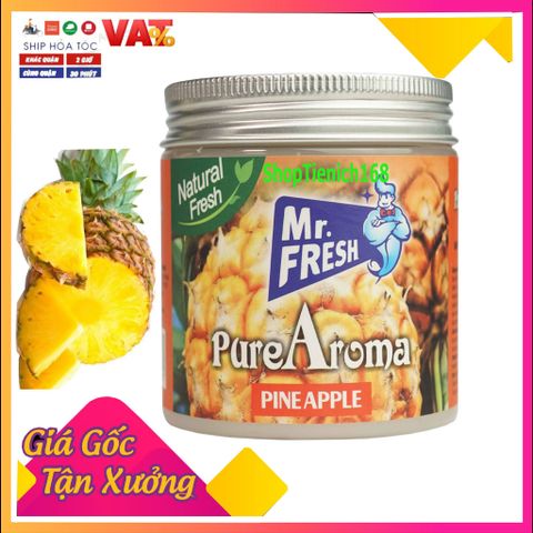 Sáp Thơm Pure Aroma 230g Khử Mùi Vani - Hương Thơm Tự Nhiên Cho Xe Hơi, Phòng Ngủ, Toilet, Tủ Quần Áo