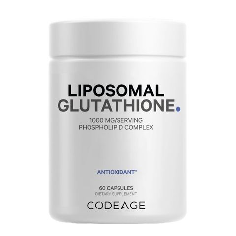 Viên uống sáng da Codeage Liposomal Glutathione 1000mg - Hỗ trợ mờ nám, tàn nhang, 60 viên nhập khẩu Mỹ