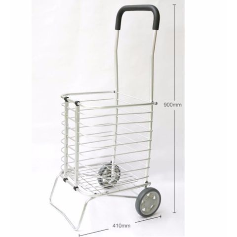 Xe Đi Chợ Đa Năng Hợp Kim Nhôm 35L TI850 - Giỏ Hàng Tiện Lợi, Tải Trọng 35kg, Giúp Chị Em Mua Sắm Dễ Dàng Hơn