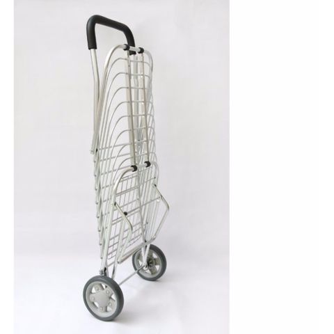 Xe Đi Chợ Đa Năng Hợp Kim Nhôm 35L TI850 - Giỏ Hàng Tiện Lợi, Tải Trọng 35kg, Giúp Chị Em Mua Sắm Dễ Dàng Hơn