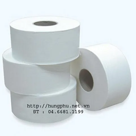Giấy Vệ Sinh Công Cộng Cuộn Lớn 700gr - 2 Lớp Mềm Mại, An Toàn Vệ Sinh, Tiết Kiệm Thời Gian, Chuyên Bán Buôn và Bán Lẻ