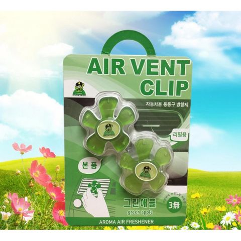 Kẹp Khử Mùi Ô Tô Air Vent Clip Hương Trái Cây Đỏ - Thiết Bị Tiện Ích Cho Khung Cảnh Thư Giãn Trong Xe