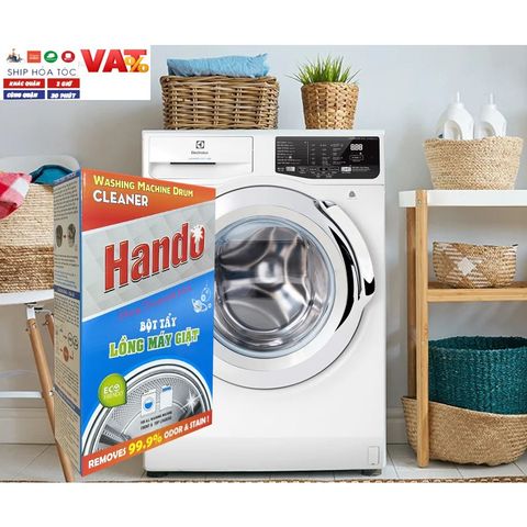 Bộ 2 Hộp Tẩy Lồng Máy Giặt Hando Siêu Sạch - Giải Pháp Đánh Bật Vết Bẩn, Giữ Lồng Inox Sáng Bóng Như Mới