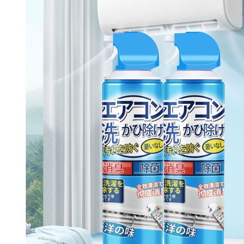 Chai Xịt Vệ Sinh Máy Lạnh Điều Hòa Nhật Bản - Dung Tích 520ml, Sạch Khuẩn, Hỗ Trợ Vệ Sinh Thiết Bị Lạnh Tại Nhà