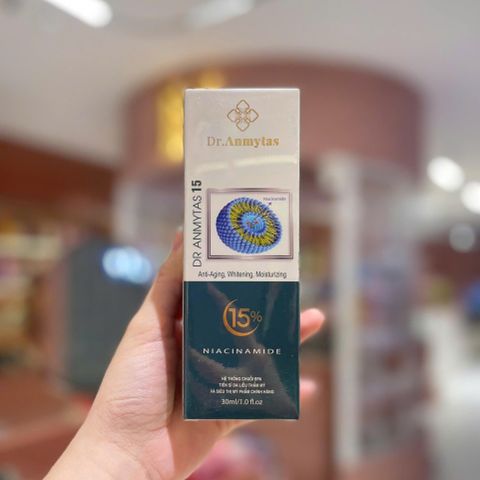 Serum Niacinamide 15% Dr.Anmytas - Làm Sáng Da, Thu Nhỏ Lỗ Chân Lông, Hỗ Trợ Sức Khỏe Da 30ml - Nana Shop