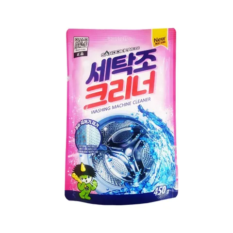 Bột Tẩy Vệ Sinh Lồng Máy Giặt Hàn Quốc 450g - Giảm Cặn Bẩn, Diệt Khuẩn, Dùng Cho Máy Giặt Lồng Đứng & Ngang