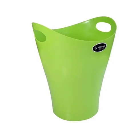 Thùng đựng rác nhựa bóng 2 quai xách - Thiết kế đẹp mắt, tiện dụng, màu sắc tươi sáng cho không gian nhà bạn