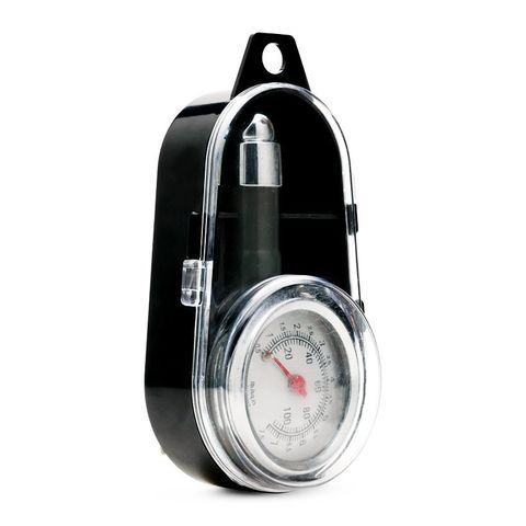 Đồng hồ đo áp suất lốp xe GT13 - Dụng cụ tiện ích cho ô tô và xe máy, chất liệu nhựa ABS + kim loại, áp suất tối đa 7kg/cm³