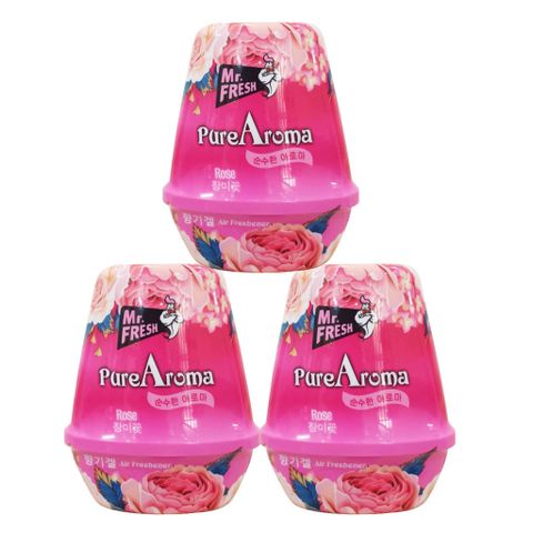 Bộ 3 Sáp Thơm Khử Mùi PureAroma Hàn Quốc - Hương Chanh, Hoa Hồng, Lavender 30 Ngày Duy Trì Độ Thơm Tự Nhiên