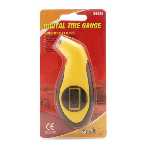 Đồng Hồ Đo Áp Suất Lốp Điện Tử Tienich168 TI18 (Vàng) - Thiết Bị Kiểm Tra An Toàn Lốp Xe Thông Minh, Tiện Dụng, Màn Hình Sáng