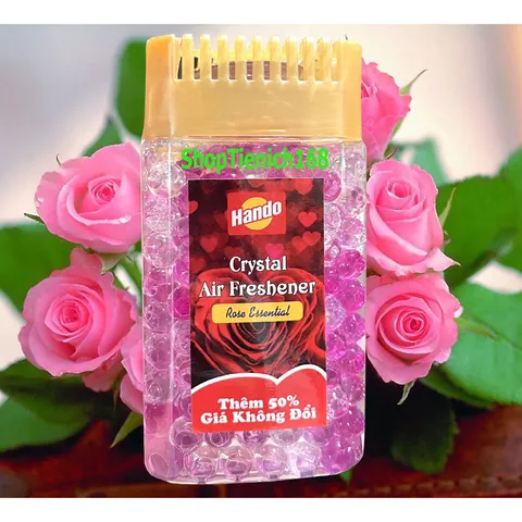 Bộ 4 Sáp Thơm Pha Lê Hando 150g - Khử Mùi Sang Trọng Với Hương Hoa - An Toàn Cho Gia Đình, Không Gian Sống Ngọt Ngào