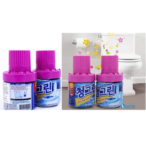 Bộ 4 Chai Tẩy Vệ Sinh Bồn Cầu Hương Ngàn Hoa - Sạch Vi Khuẩn, Khử Mùi Thông Minh, Tiết Kiệm Thời Gian Cho Gia Đình