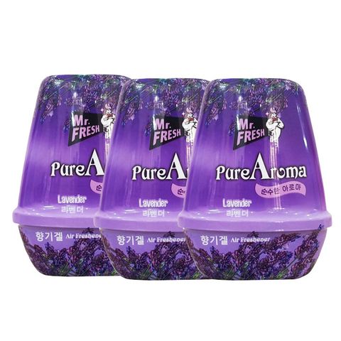 Bộ 3 Sáp Thơm Cao Cấp Mr.Fresh Hương Lavender - Khử Mùi, Lưu Hương Chất Lượng Cao Cho Nhà Cửa, An Toàn Cho Sức Khỏe
