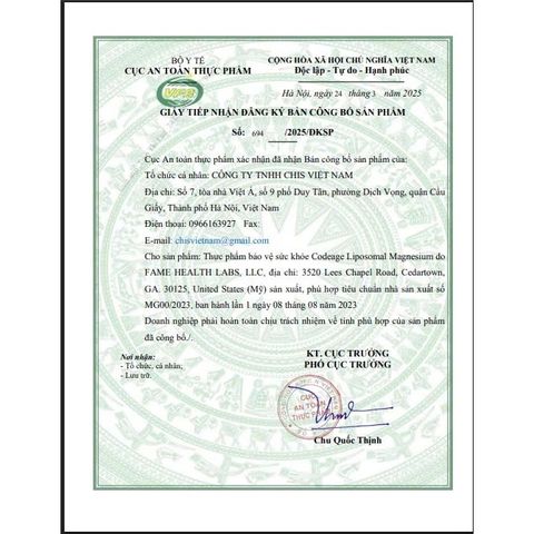 Viên uống Codeage Liposomal Magnesium Glycinate - Hỗ trợ chức năng thần kinh, 240 viên, sản phẩm nhập khẩu Mỹ