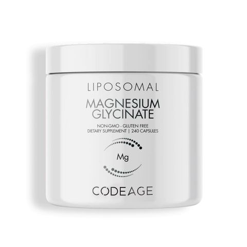 Viên uống Codeage Liposomal Magnesium Glycinate - Hỗ trợ chức năng thần kinh, 240 viên, sản phẩm nhập khẩu Mỹ