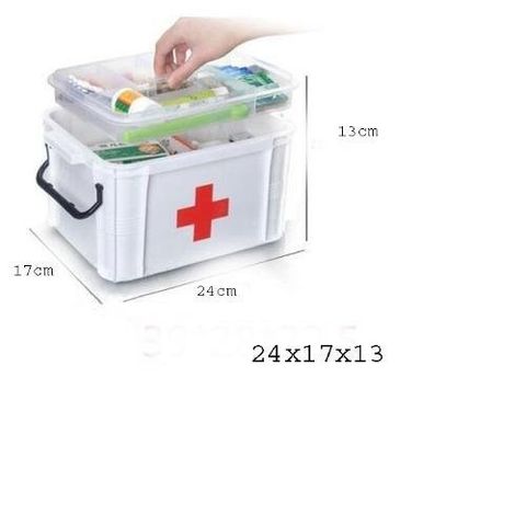 Hộp đựng thuốc trên xe ô tô HD TI328 - Dụng cụ y tế tiện lợi cho chuyến đi an toàn và thuận tiện
