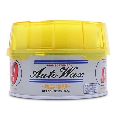 Sáp Đánh Bóng Ô Tô Xe Máy Soft 99 - Phục Hồi Độ Bóng Sơn Xe, Dễ Sử Dụng, Bao Gồm Miếng Mút Xốp - Chất Lượng Hồng Kông