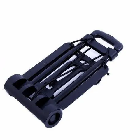 Xe Kéo Gấp Gọn TI320 (Đen) Tải Trọng 40kg - Dụng Cụ Tiện Ích Đi Chợ, Du Lịch và Vận Chuyển Hàng Hóa