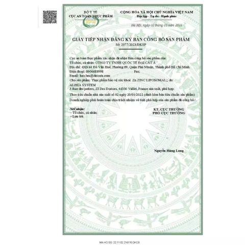 Viên Uống Bổ Sung Kẽm Zn Zinc Liposomal - Biocyte 90 Viên, Tăng Cường Sức Đề Kháng, Hỗ Trợ Miễn Dịch, Phù Hợp Người Ăn Chay