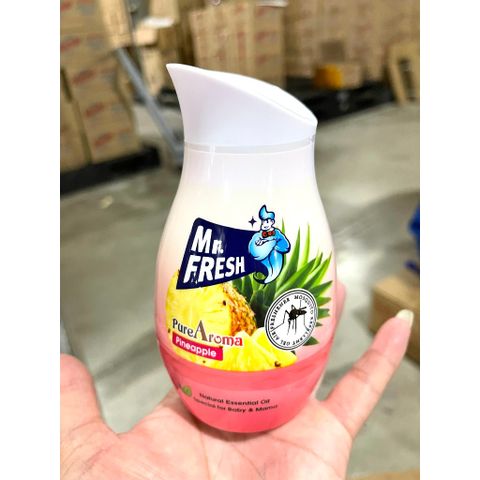 Sáp Thơm Đuổi Muỗi Mr.fresh Hương Dứa 200g - Khử Mùi, Thư Giãn, An Toàn Cho Gia Đình, Sản Phẩm Thiên Nhiên Hàn Quốc