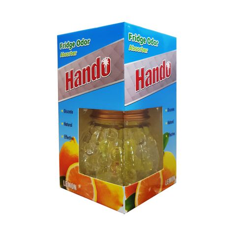 Sáp thơm khử mùi tủ lạnh Hando 160g - Hương Táo tự nhiên, khử mùi hiệu quả, sử dụng dễ dàng và an toàn trong 2 tháng.