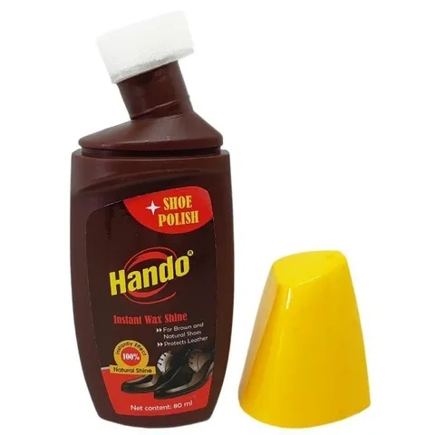 Xi Nước Đánh Giày Da HANDO 80ml - Phục Hồi Vết Xước, Bảo Vệ Chống Thấm, Sáng Bóng Thoải Mái Tại Nhà
