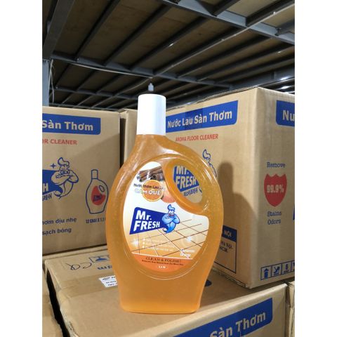 Nước lau sàn Hando 1.1L Hương Quế - Làm sạch sàn, diệt khuẩn, mùi thơm thiên nhiên cho không gian sống sạch sẽ, dễ chịu