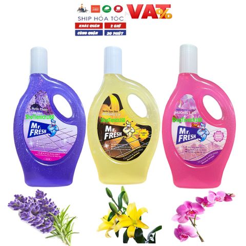 Nước lau sàn Hando 1.1L Hương Quế - Làm sạch sàn, diệt khuẩn, mùi thơm thiên nhiên cho không gian sống sạch sẽ, dễ chịu