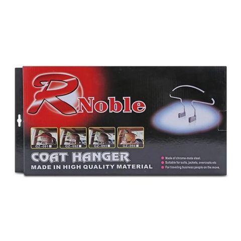 Bộ 2 Móc Treo Áo Trong Xe Ô Tô R Noble Nâu - Giải Pháp Tiện Ích, Gọn Gàng Cho Quần Áo, Chất Liệu Cao Cấp