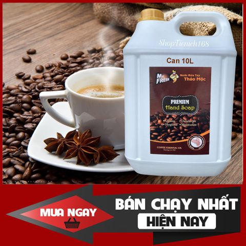 Nước Rửa Tay Khử Mùi Mr.Fresh 10L - Sạch Khuẩn, Dưỡng Ẩm, Thích Hợp Cho Nhà Hàng, Khách Sạn, Trường Học, Bệnh Viện