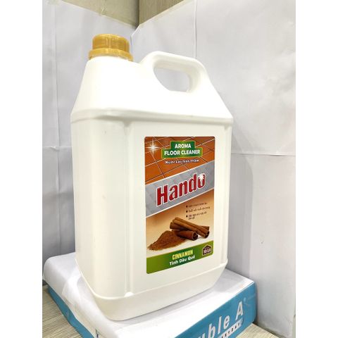 Nước thơm lau sàn Hando 10L Hương Nhài - Diệt khuẩn hiệu quả, an toàn cho sức khỏe, thích hợp cho nhà hàng và vệ sinh công nghiệp