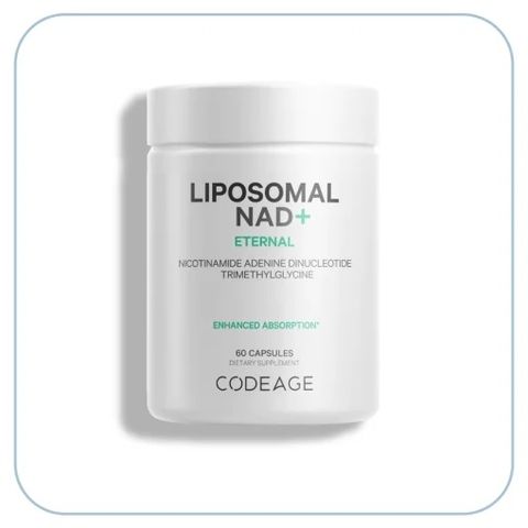 Viên Uống Codeage Liposomal NAD+ – Giải Pháp Trẻ Hóa Da và Tăng Cường Năng Lượng (Hộp 60 Viên)