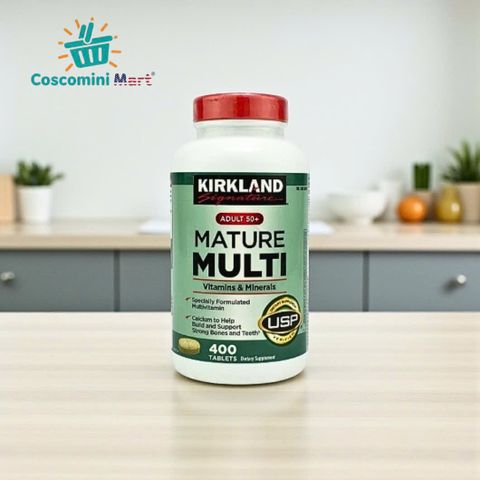 Vitamin tổng hợp Kirkland Mature Multi Adult 50+ (400 viên) 377372