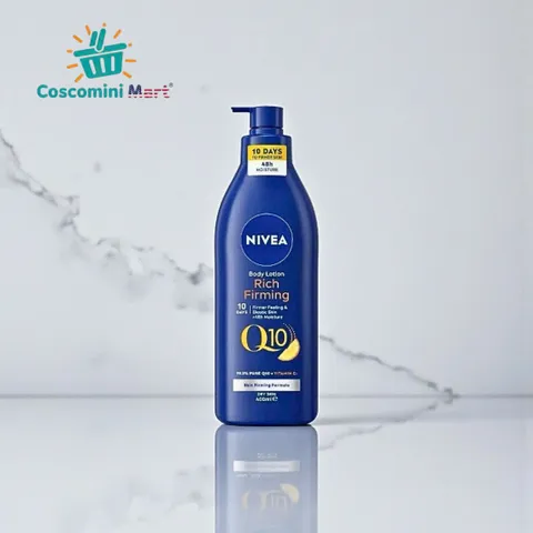 Kem Dưỡng Thể Nivea Q10 Plus Vitamin C Cho Da Khô 400ml - Giúp Săn Chắc, Cấp Ẩm và Làm Trắng Da, Chống Oxy Hóa Tốt Nhất