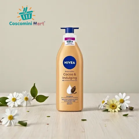 Dưỡng Thể NIVEA Bơ Ca Cao 400ml - Dưỡng Ẩm Sâu, Tăng Cường Độ Đàn Hồi, Hương Thơm Thư Giãn, Phù Hợp Mọi Loại Da