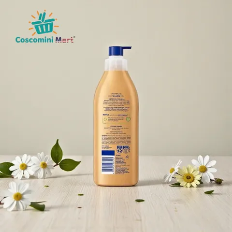 Dưỡng Thể NIVEA Bơ Ca Cao 400ml - Dưỡng Ẩm Sâu, Tăng Cường Độ Đàn Hồi, Hương Thơm Thư Giãn, Phù Hợp Mọi Loại Da