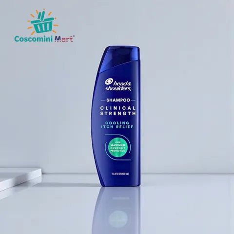 Dầu Gội Head & Shoulders Clinical Strength Cooling Itch Relief 400ml - Chống Gàu Hiệu Quả và Làm Mát Da Đầu
