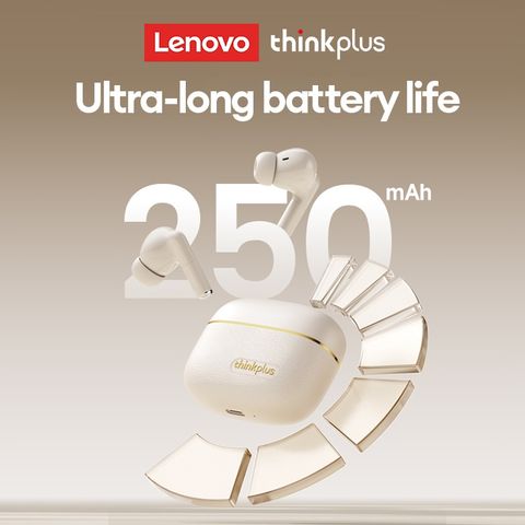 Tai nghe Bluetooth Lenovo LP27 PRO V5.4 - Tai Nghe Chơi Game Hifi Âm Thanh Nổi, Khử Tiếng Ồn, Tuổi Thọ Pin 18 Giờ