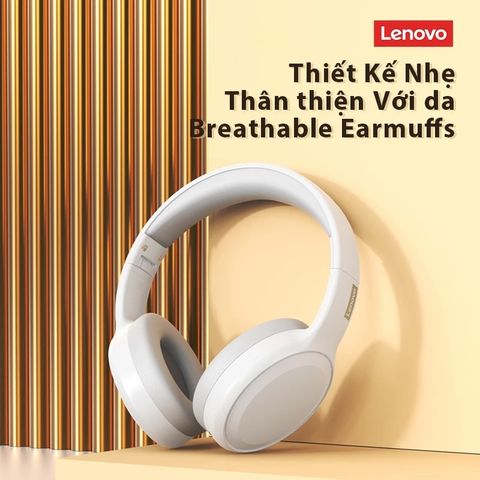 Tai Nghe Bluetooth 5.1 Lenovo Thinkplus TH30 - Giảm Tiếng Ồn, Độ Trễ Thấp, Âm Thanh 3D, Phù Hợp Gaming, Âm Nhạc, Có Mic