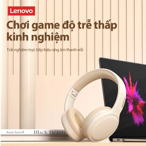 Tai Nghe Bluetooth 5.1 Lenovo Thinkplus TH30 - Giảm Tiếng Ồn, Âm Thanh 3D, Tai Nghe Gaming Có Mic, Thời Gian Chơi 7 Giờ